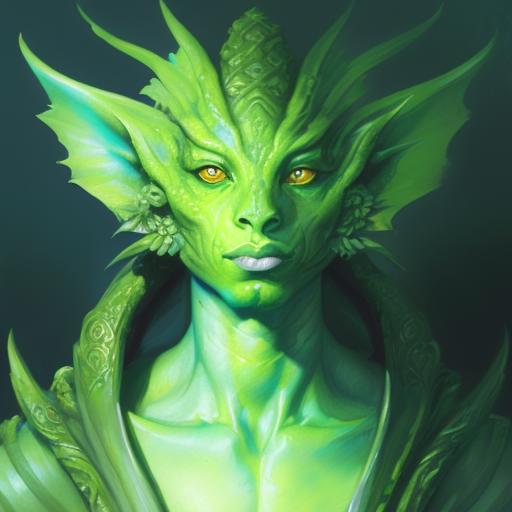 00068-92909103-Close-up Portrait of a persian green Merfolk_Person, Fantasy, Medieval, Volumetric lighting, concept art, brush stroke style, ar.png